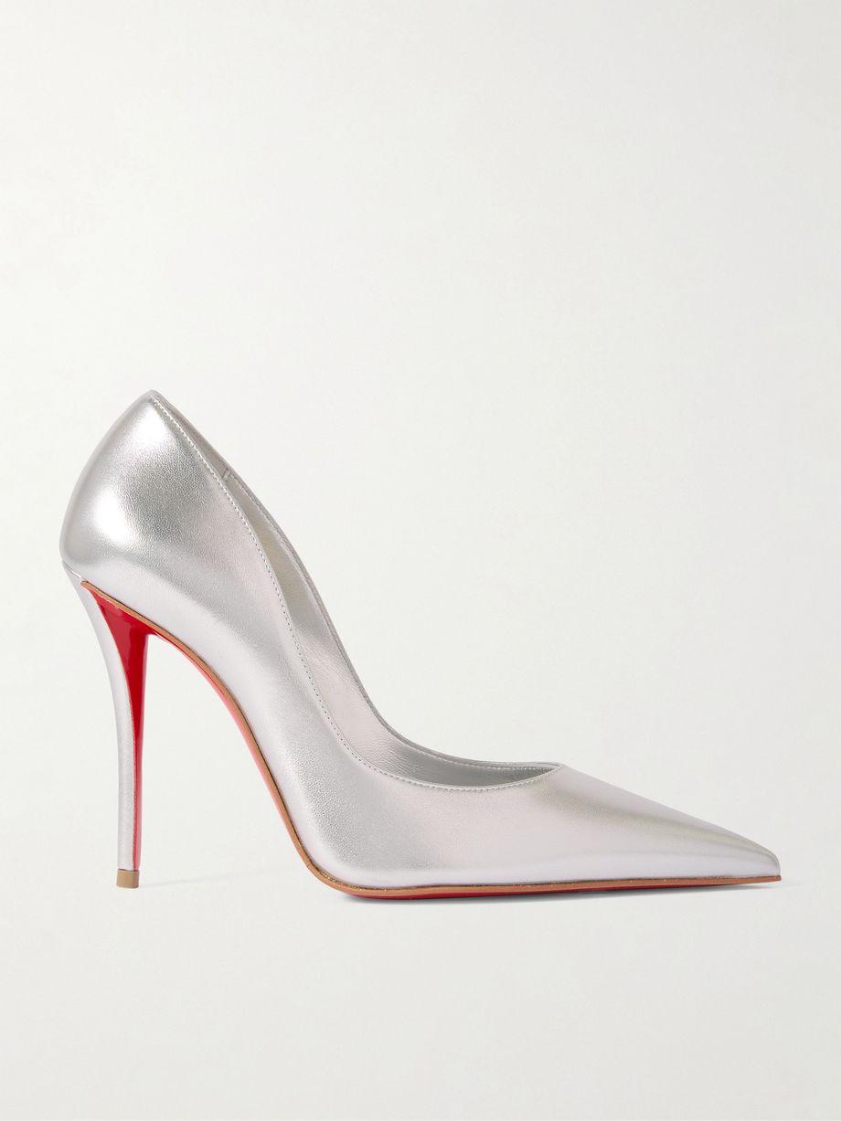 Miss Z 100 mirrored-leather pumps by CHRISTIAN LOUBOUTIN