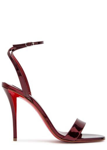 Miss Z 100 patent leather sandals by CHRISTIAN LOUBOUTIN