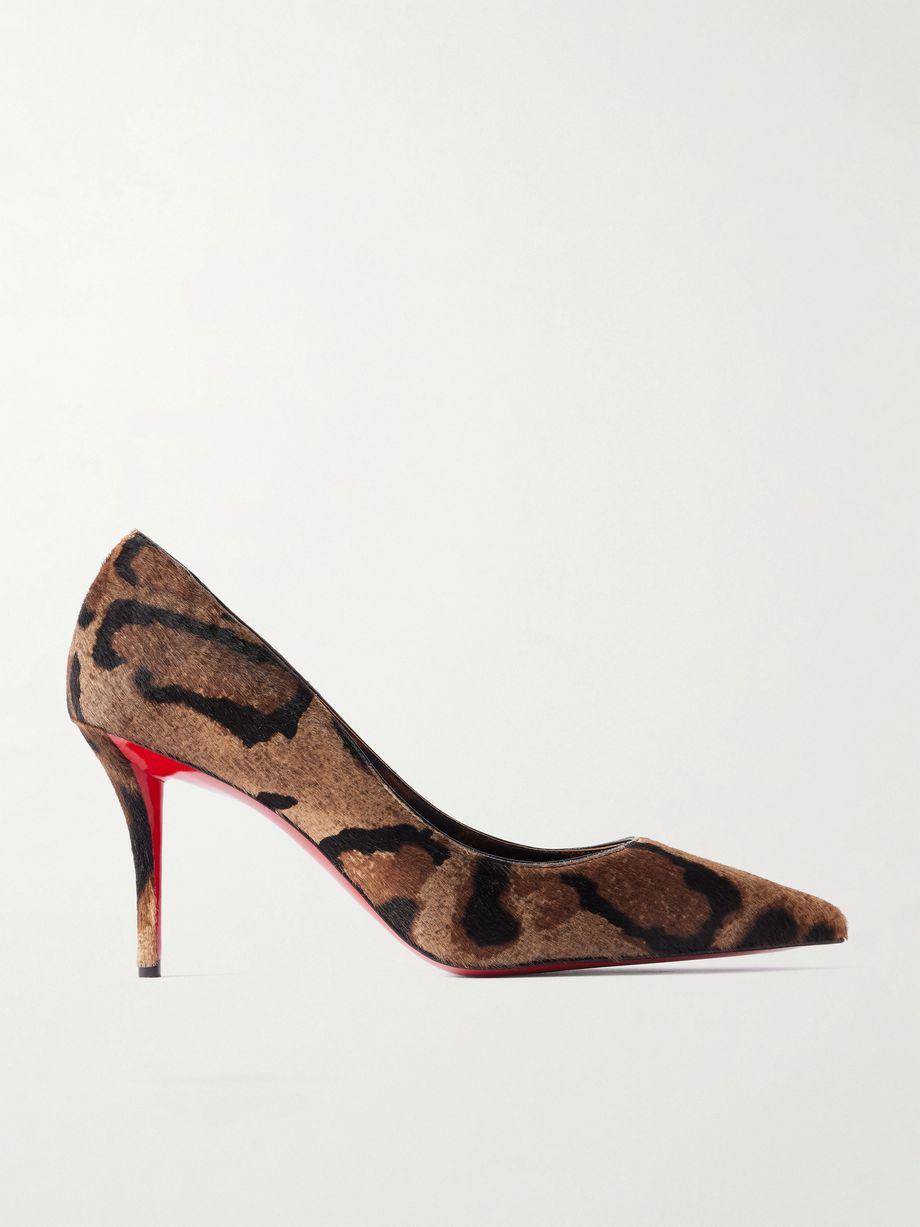 Miss Z 80 leopard-print calf hair pumps by CHRISTIAN LOUBOUTIN