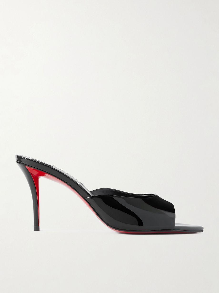 Miss Z 80 patent-leather mules by CHRISTIAN LOUBOUTIN