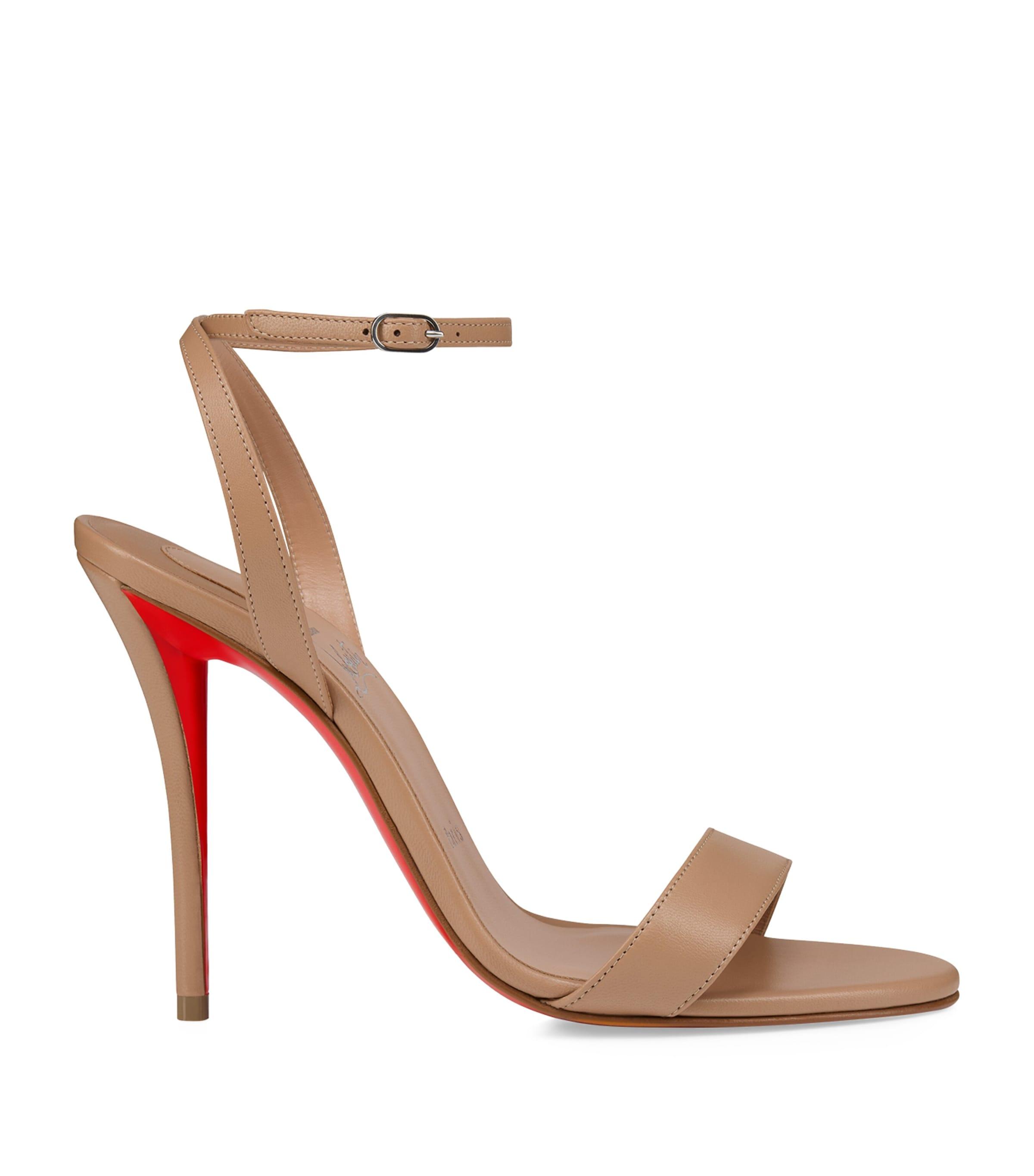 Miss Z Leather Heeled Sandals 100 by CHRISTIAN LOUBOUTIN