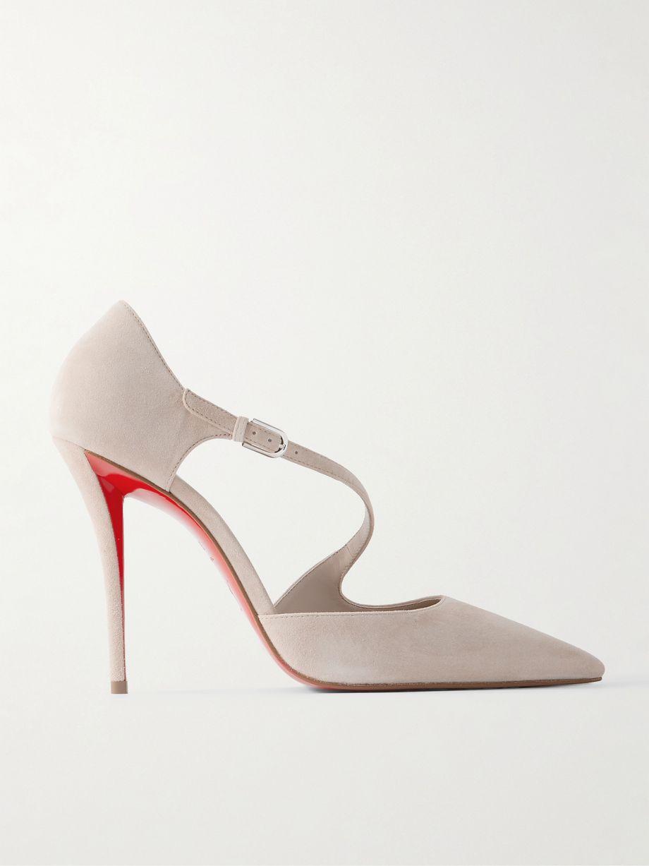 Miss Ziggyta 100 suede pumps by CHRISTIAN LOUBOUTIN