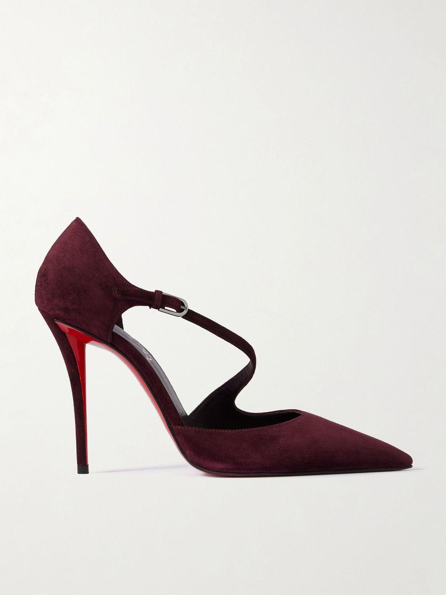 Miss Ziggyta 100 suede pumps by CHRISTIAN LOUBOUTIN