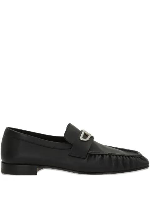 Mocallista silver-tone hardware flat shoes by CHRISTIAN LOUBOUTIN
