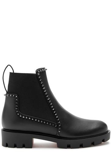 Out Lina Spike leather ankle boots by CHRISTIAN LOUBOUTIN