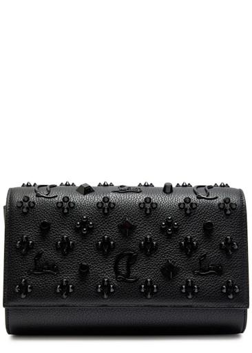 Paloma embellished leather clutch by CHRISTIAN LOUBOUTIN