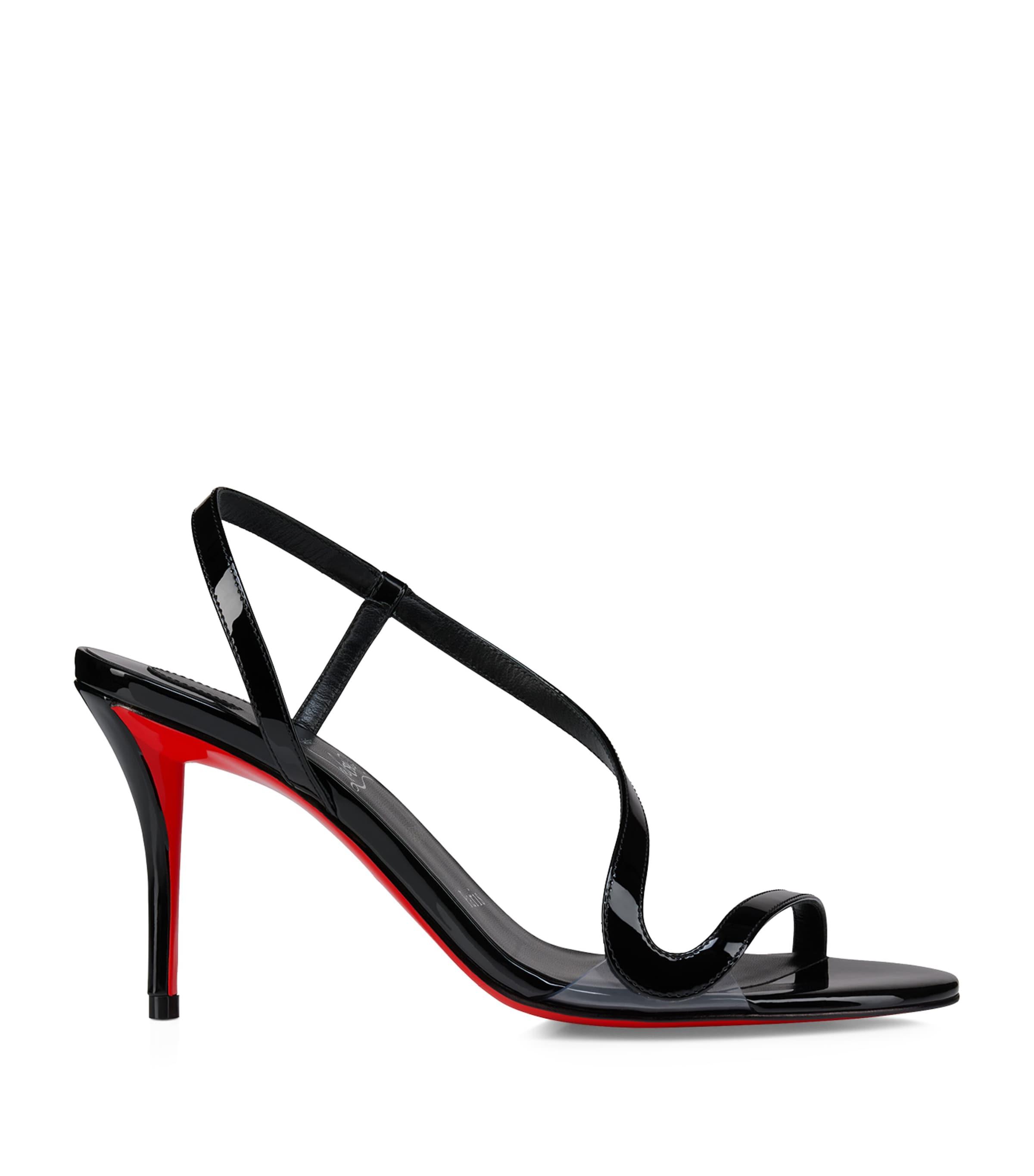Rosa Z Patent Leather Heeled Sandals 80 by CHRISTIAN LOUBOUTIN