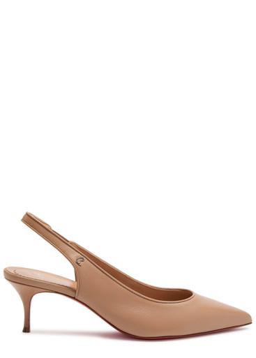 Sporty Kate 55 leather slingback pumps by CHRISTIAN LOUBOUTIN