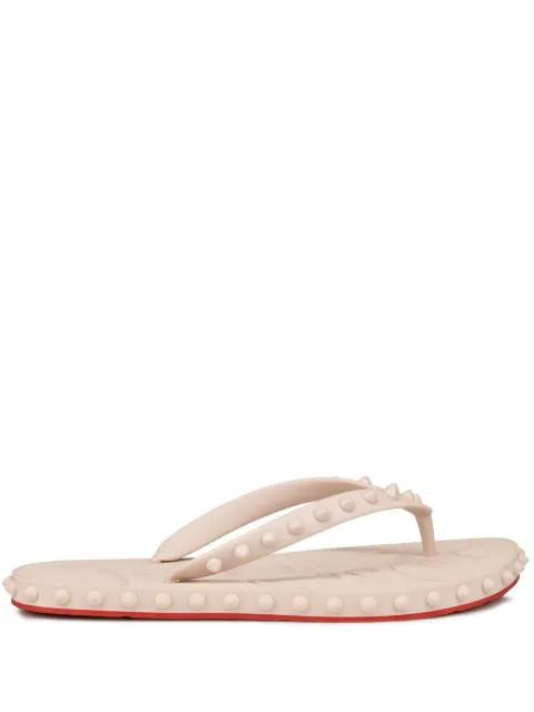 Super Loubi flip flops by CHRISTIAN LOUBOUTIN