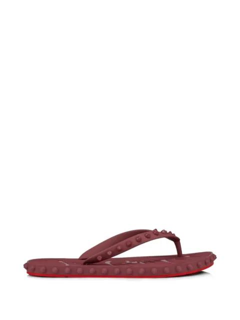 Super Loubi studded flip-flops by CHRISTIAN LOUBOUTIN