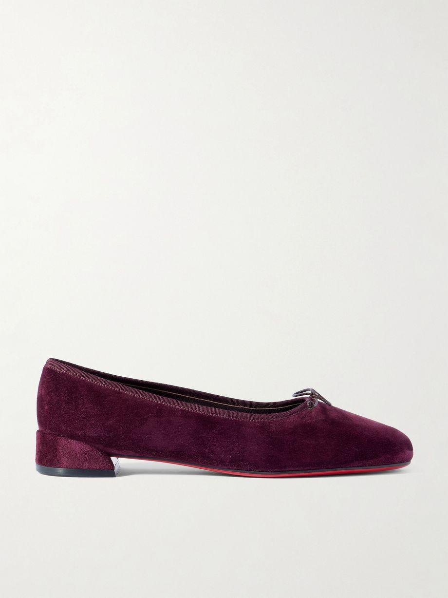 Sweetie Jane suede ballet flats by CHRISTIAN LOUBOUTIN