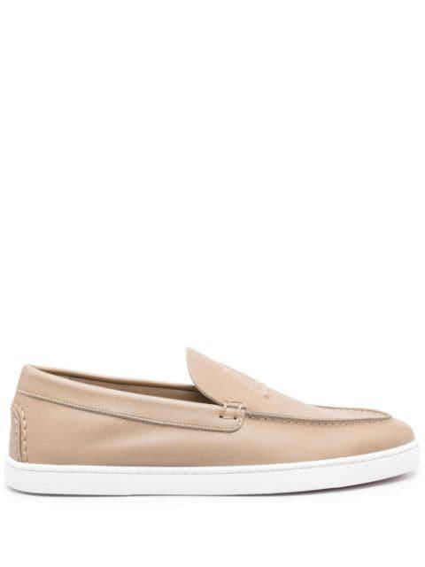 Varsiboats leather loafers by CHRISTIAN LOUBOUTIN