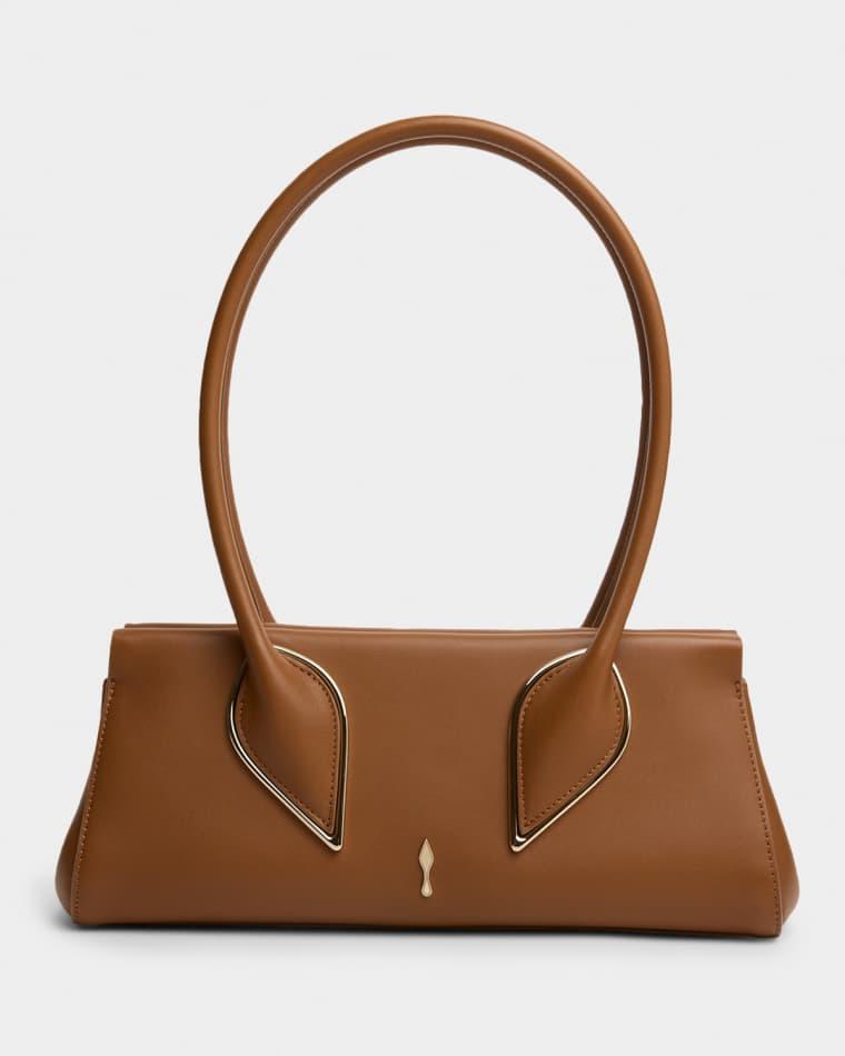 Venus Calf Leather Baguette Shoulder Bag by CHRISTIAN LOUBOUTIN