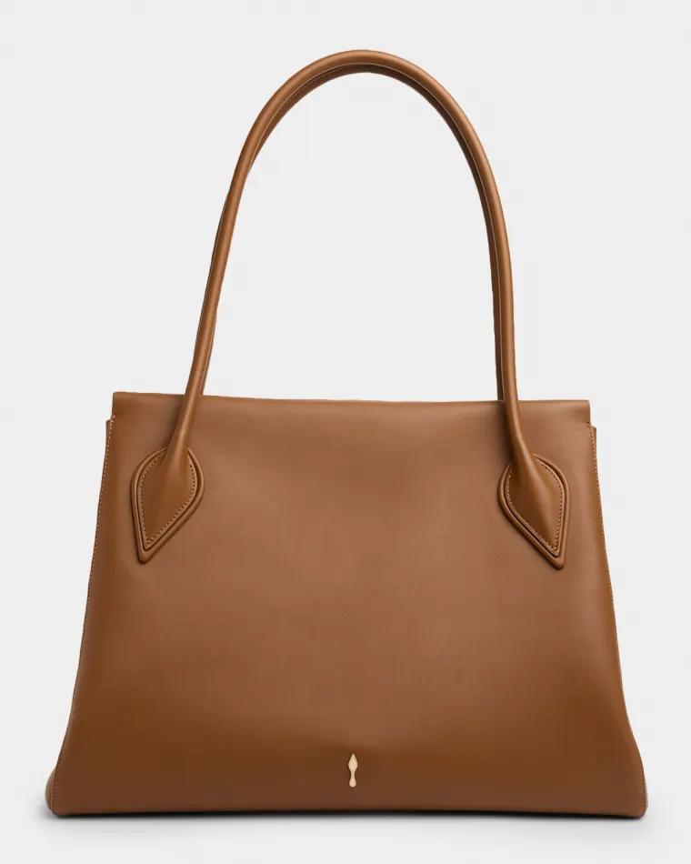 Venus East-West Calf Leather Tote Bag by CHRISTIAN LOUBOUTIN