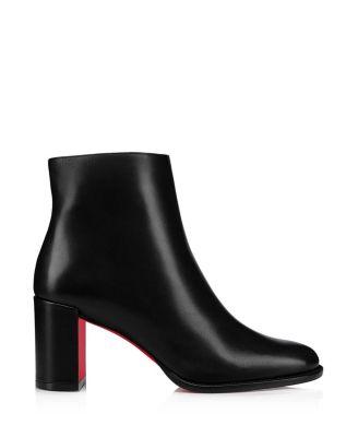Women's Adoxa 70mm Zipped Booties by CHRISTIAN LOUBOUTIN