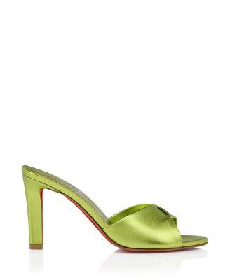 Women's Fanny Slide Mule Sandals by CHRISTIAN LOUBOUTIN
