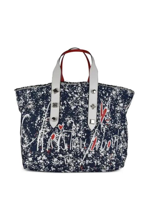 fringed studded tote bag by CHRISTIAN LOUBOUTIN
