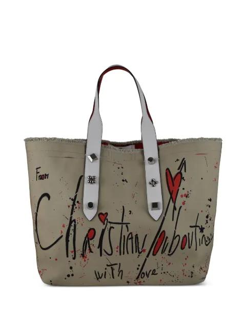 fringed studded tote bag by CHRISTIAN LOUBOUTIN