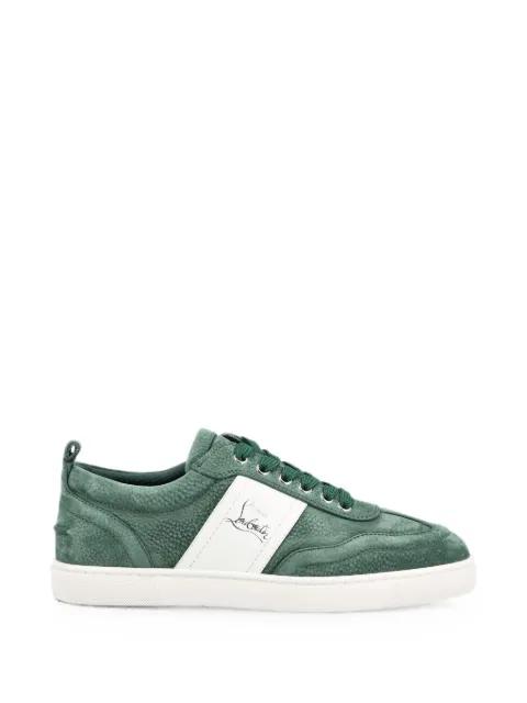 panelled logo-print sneakers by CHRISTIAN LOUBOUTIN