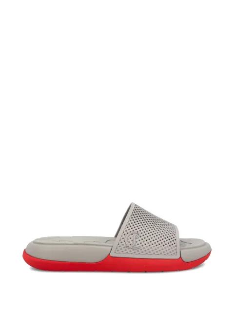 perforated logo-plaque flip-flops by CHRISTIAN LOUBOUTIN