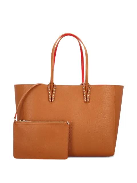 studded leather shoulder bag by CHRISTIAN LOUBOUTIN