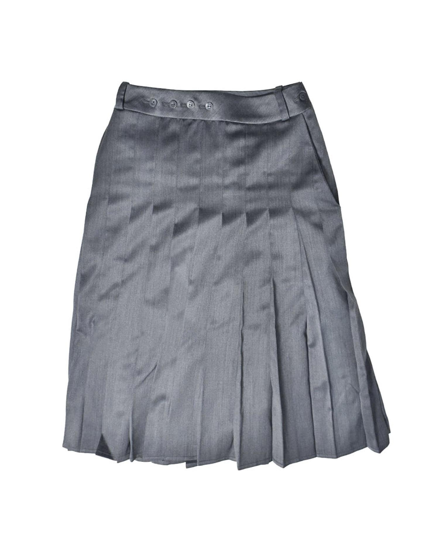 Pleated wrap nightcrawler skirt by CHRISTIAN STONE