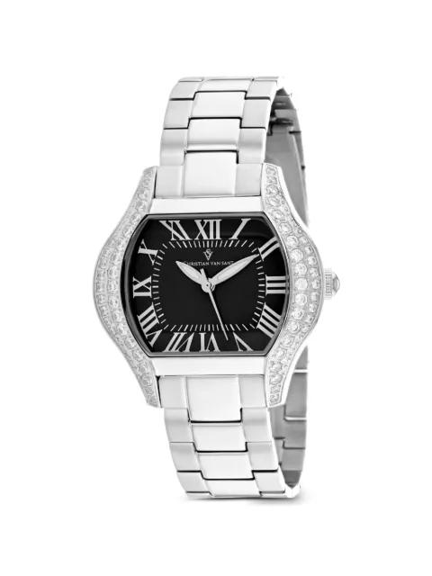 Bianca crystal-embellished 34mm watch by CHRISTIAN VAN SANT