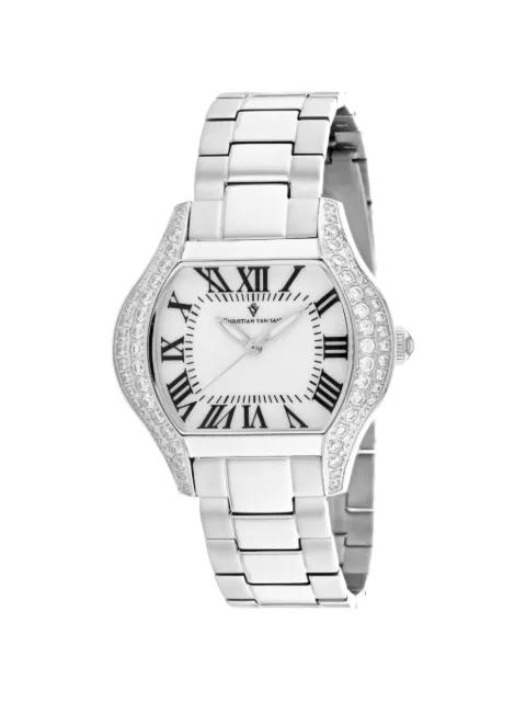 Bianca crystal-embellished 34mm watch by CHRISTIAN VAN SANT