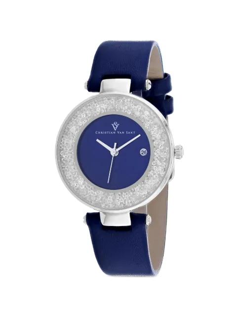 Dazzle crystal-embellished 34mm watch by CHRISTIAN VAN SANT