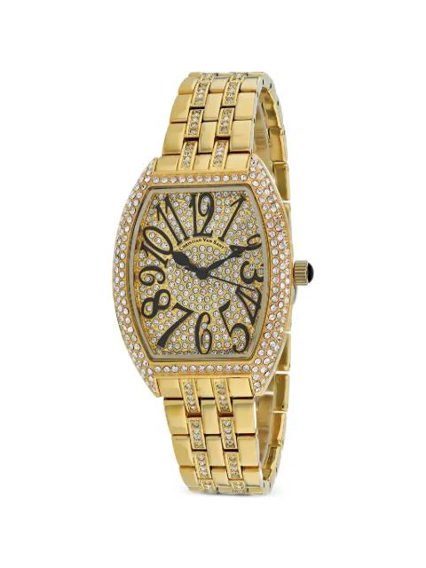 Elegant Sparkle 46mm watch by CHRISTIAN VAN SANT