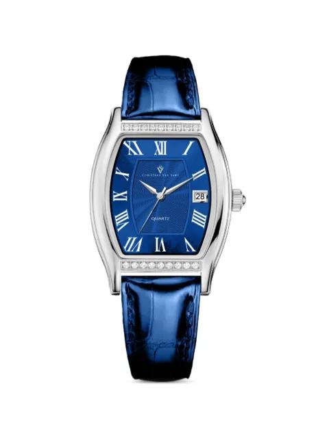 Gemma crystal-embellished 34mm watch by CHRISTIAN VAN SANT