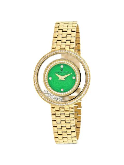 Gracieuse Crystal 34mm watch by CHRISTIAN VAN SANT