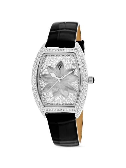 Lotus Crystal 36mm quartz watch by CHRISTIAN VAN SANT