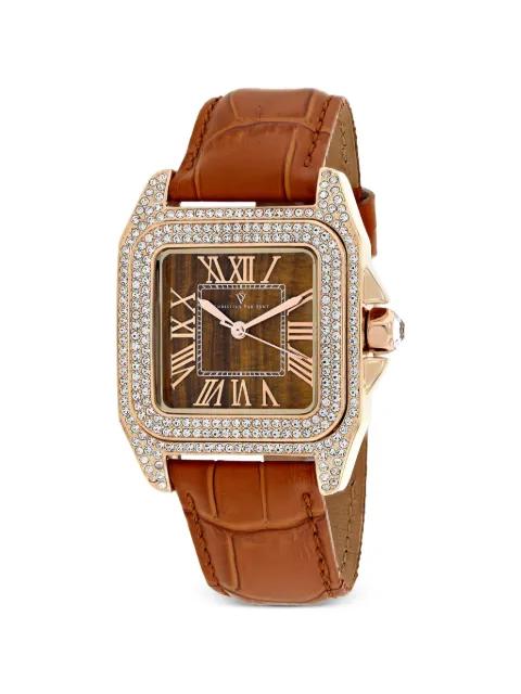 Radieuse crystal-embellished 35mm watch by CHRISTIAN VAN SANT