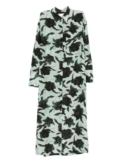Diola floral shirt dress by CHRISTIAN WIJNANTS
