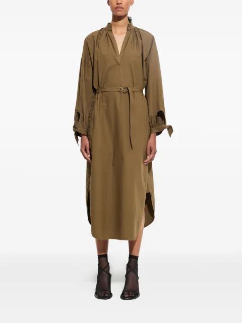 Dulcie tie-cuff midi shirt dress by CHRISTIAN WIJNANTS