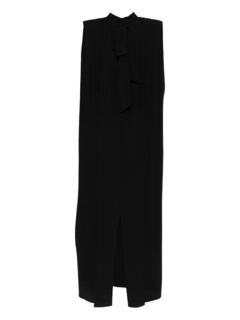 Dupas tie-detail midi dress by CHRISTIAN WIJNANTS
