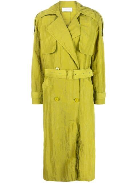 Jushu belted midi trench coat by CHRISTIAN WIJNANTS