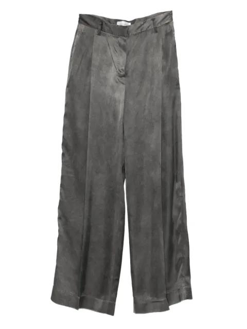 Pama pleated satin trousers by CHRISTIAN WIJNANTS
