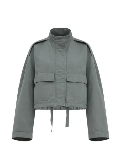front-pockets cropped jacket by CHRISTIAN WIJNANTS