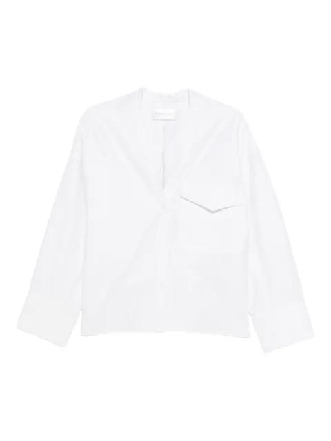 pocket V-neck shirt by CHRISTIAN WIJNANTS