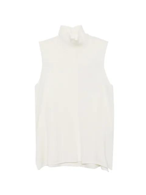 sleeveless turtleneck top by CHRISTIAN WIJNANTS
