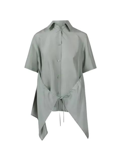 tie detail shirt by CHRISTIAN WIJNANTS