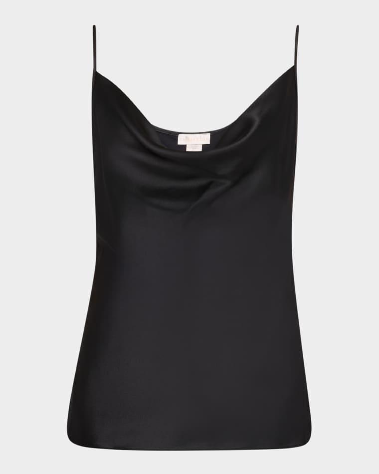 Cowl-Neck Silk Cami by CHRISTINE LINGERIE