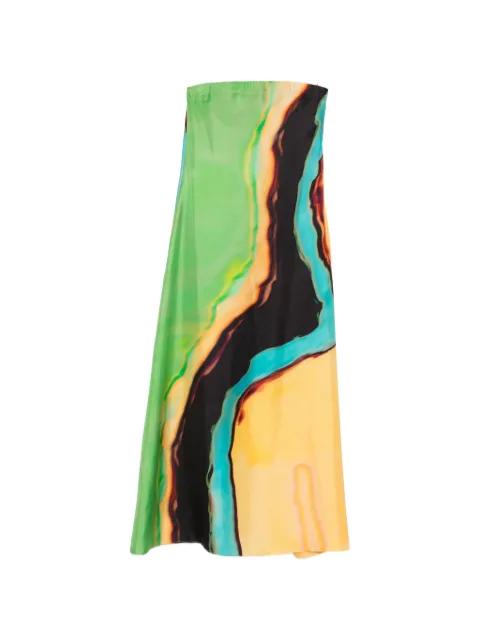 Aura strapless maxi dress by CHRISTOPHER ESBER