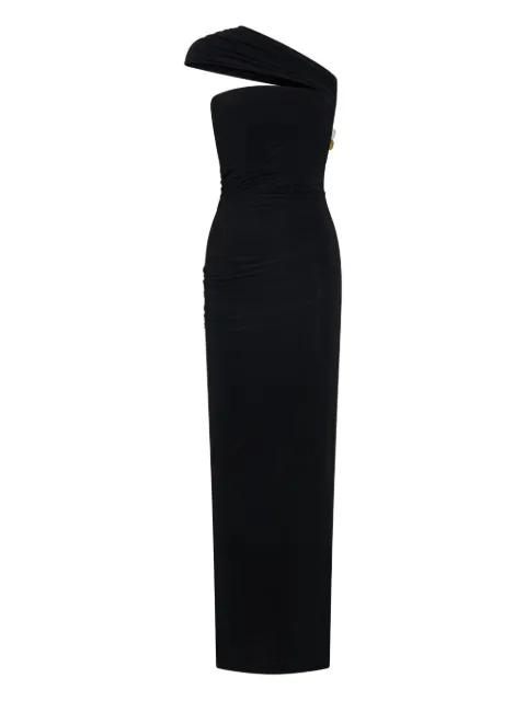 Beach Glass draped maxi dress by CHRISTOPHER ESBER