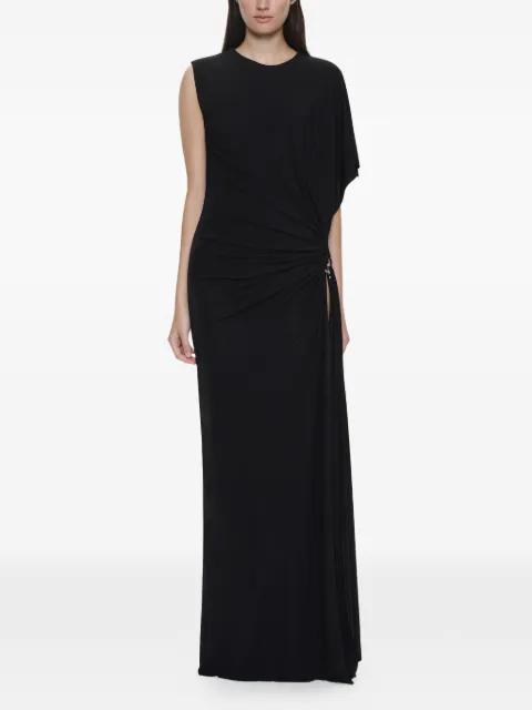 Bezel Quartz draped tank maxi dress by CHRISTOPHER ESBER