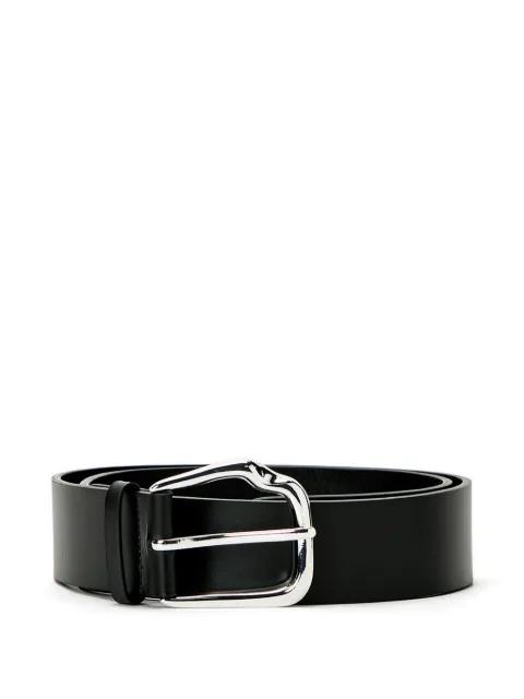 Bitten leather belt by CHRISTOPHER ESBER