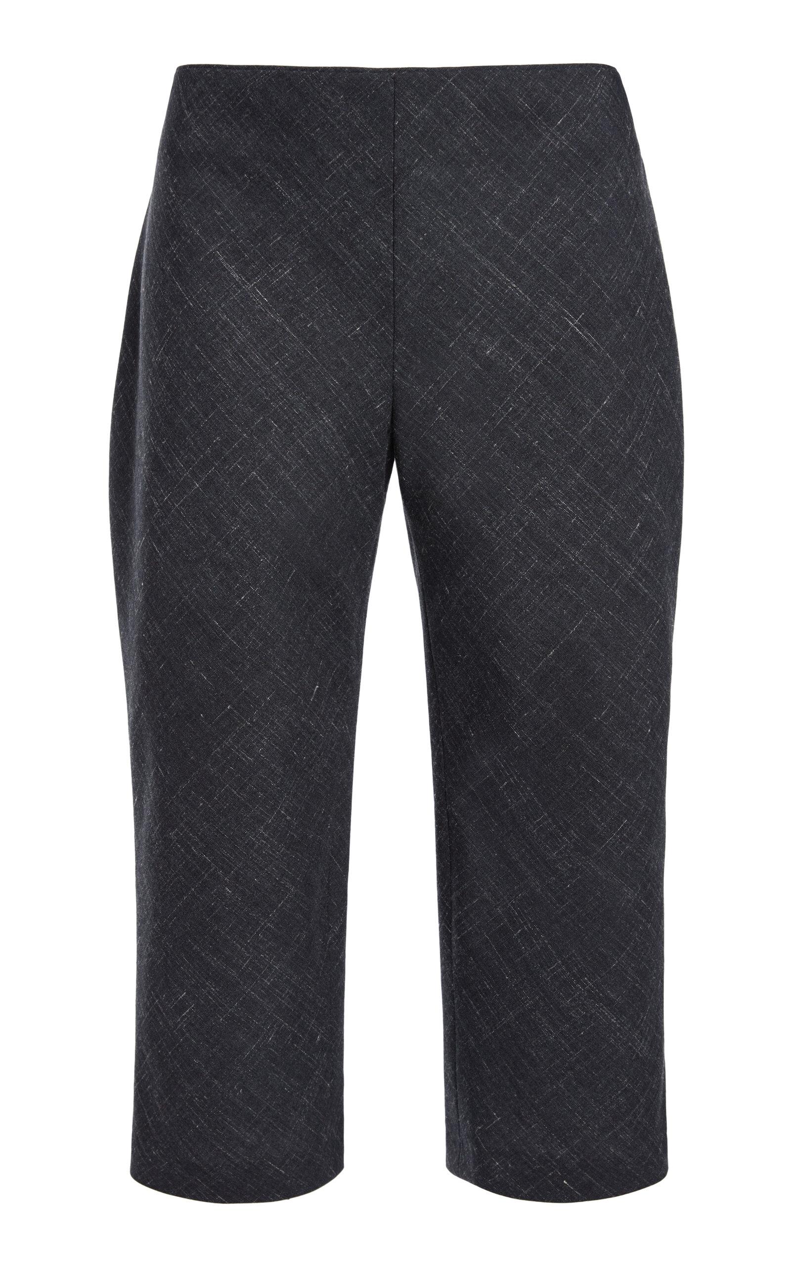 Christopher Esber Banyan Wool-Linen Capri Pants - Moda Operandi by CHRISTOPHER ESBER