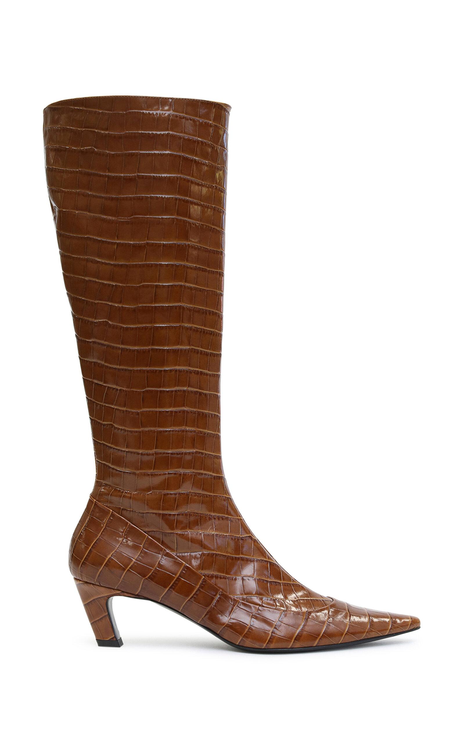 Christopher Esber Corte Embossed High Boot - Moda Operandi by CHRISTOPHER ESBER